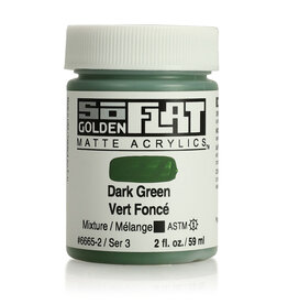 Golden SoFlat Matte Acrylics (2oz) Dark Green