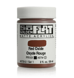 Golden SoFlat Matte Acrylics (2oz) Red Oxide