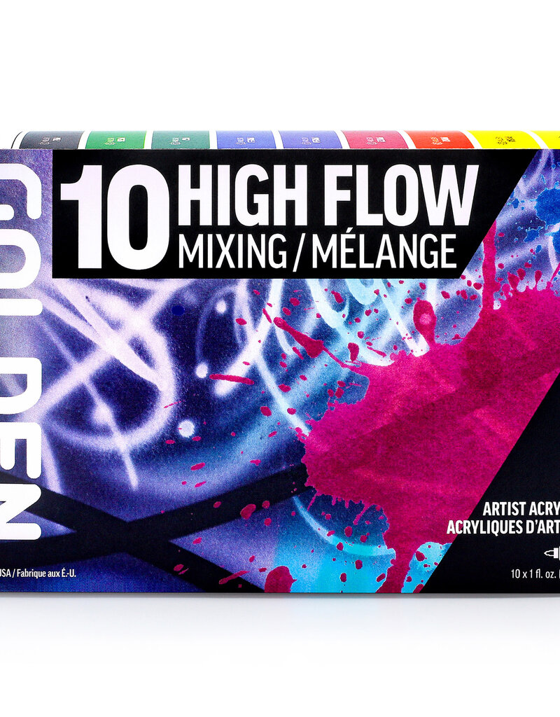 Golden High Flow Artist Acrylic Paints and Sets