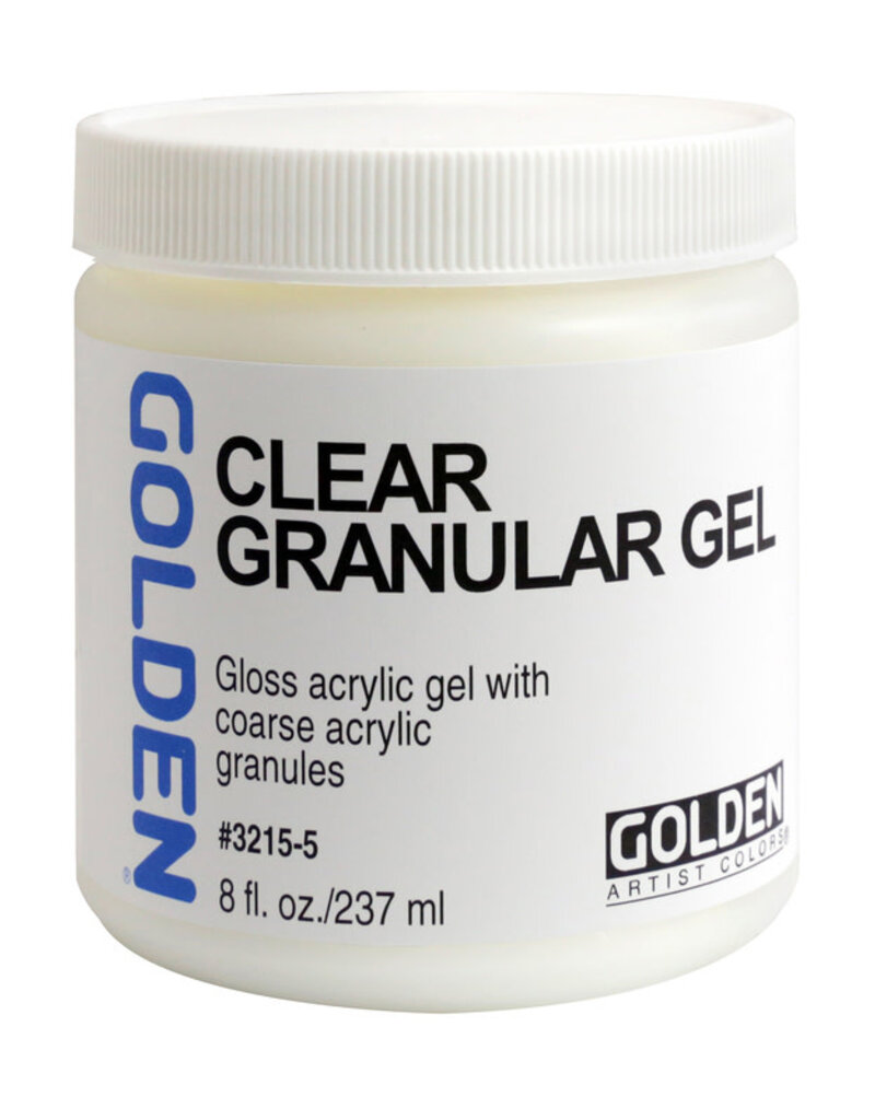 Golden Acrylic Gel Medium Clear Granular 8oz