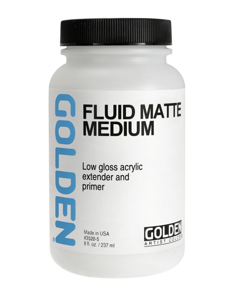 Golden Fluid Matte Mediums