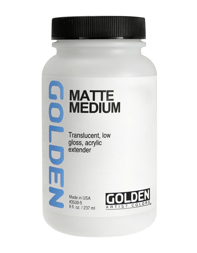 Golden Matte Medium 8oz