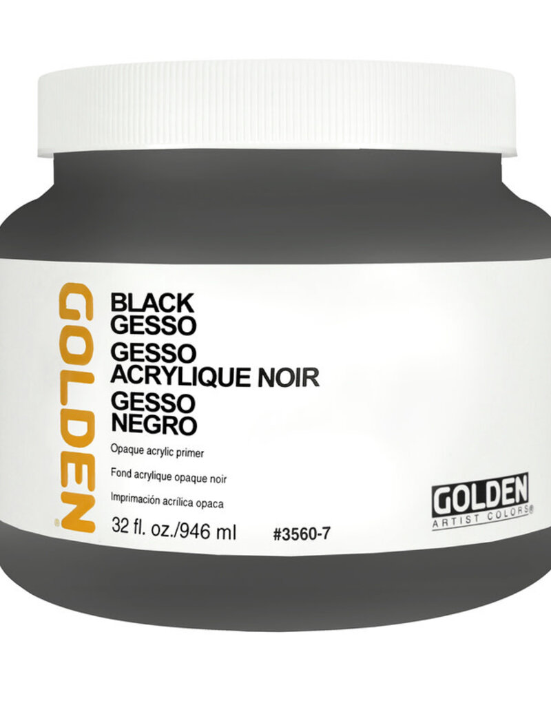 Golden Black Gesso