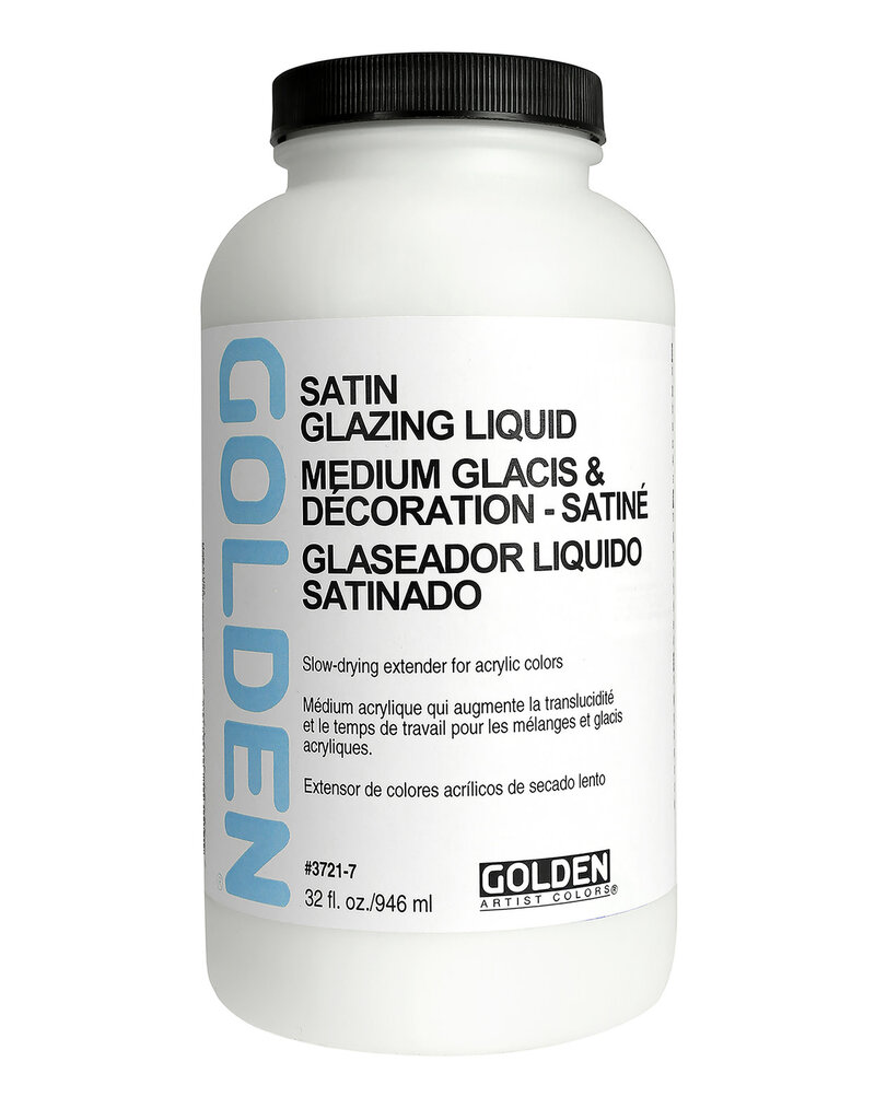 Golden Acrylic Glazing Liquid,Satin,32oz