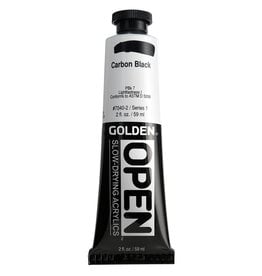Golden OPEN Acrylic Paints (2oz) Carbon Black