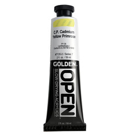 Golden OPEN Acrylic Paints (2oz) C.P. Cadmium Yellow Primrose