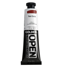 Golden OPEN Acrylic Paints (2oz) Red Oxide