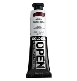 Golden OPEN Acrylic Paints (2oz) Alizarin Crimson Hue