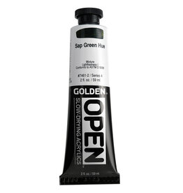 Golden OPEN Acrylic Paints (2oz)  Sap Green Hue