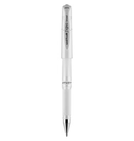 Uni-Ball Gel Impact Pens, White 1MM