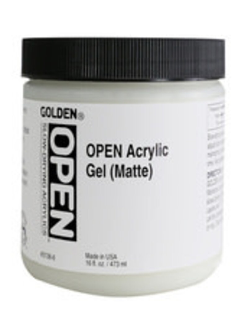 Golden Open Acrylic Gel, Matte 16oz