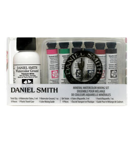 Daniel Smith Extra-Fine Watercolor Introductory Set, Mineral Mixing, 9-Pieces