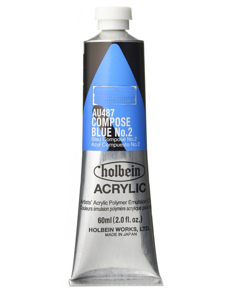 Holbein Heavy Body Artist Acrylics (60ml) Compose Blue #2