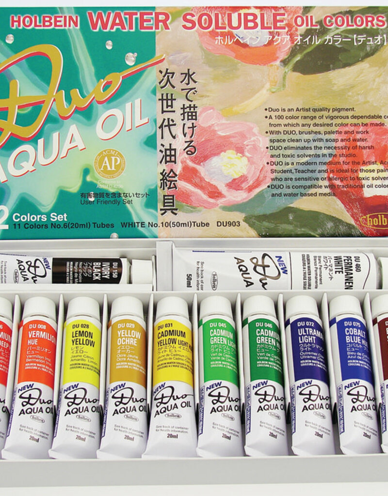 Duo Aqua Oil Paint Sets