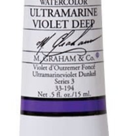 M. Graham Watercolor 15ml Ultramarine Violet Deep