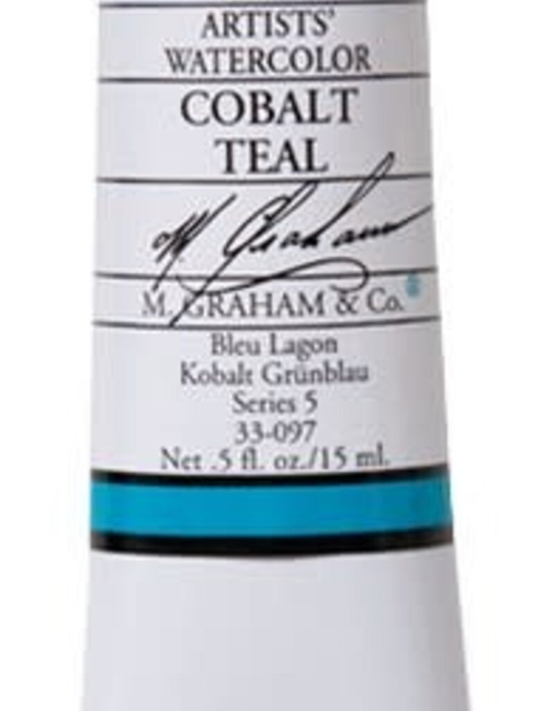 M. Graham Watercolor 15ml Cobalt Teal