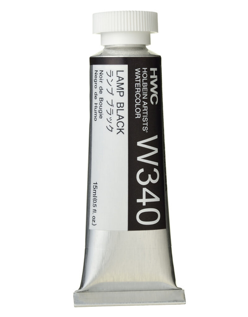 Holbein Artists' Watercolors (15ml) Lamp Black