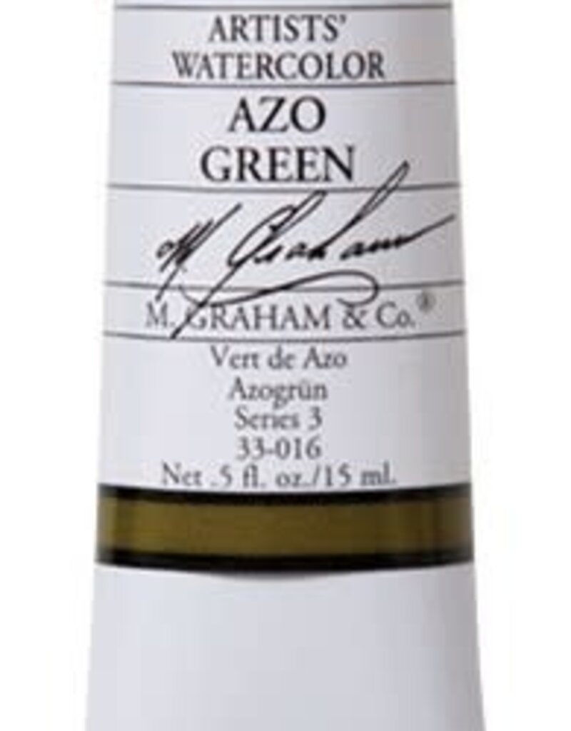M. Graham Watercolor 15ml Azo Green