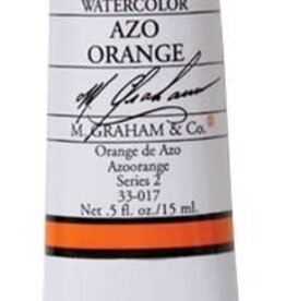 M. Graham Watercolor 15ml Azo Orange