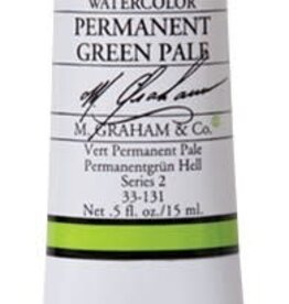 M. Graham Watercolor 15ml Permanent Green Pale