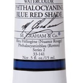 M. Graham Watercolor 15ml Phthalocyanine Blue Red