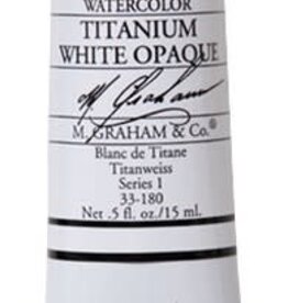 M. Graham Watercolor 15ml Titanium White Opaque