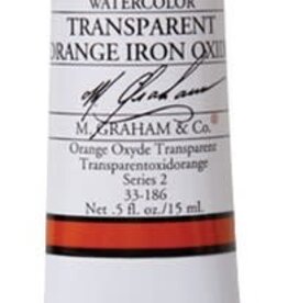 M. Graham Watercolor 15ml Transparent Orange Iron Oxide