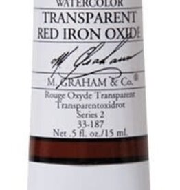 M. Graham Watercolor 15ml Transparent Red Iron Oxide