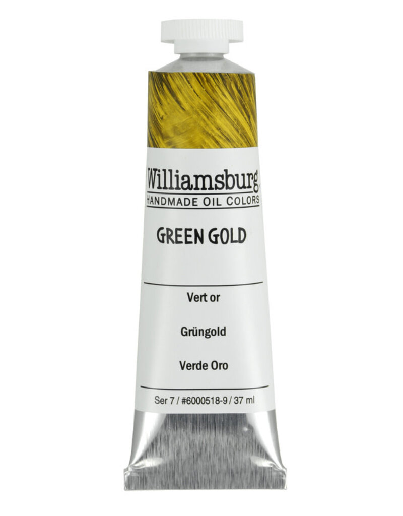 Williamsburg Handmade Oil Paints (37ml) Green Gold