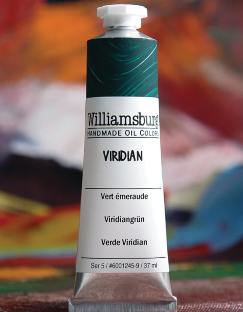 Williamsburg Handmade Oil Paints (37ml) Viridian