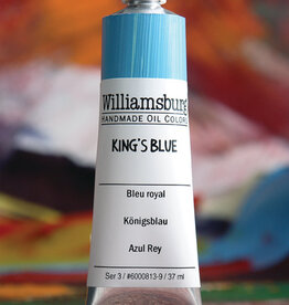 Williamsburg Handmade Oil Paints (37ml) King's Blue