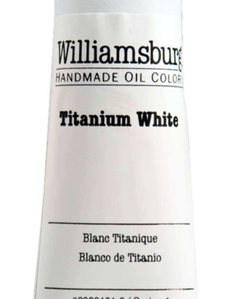 Williamsburg Handmade Oil Paints (37ml) Titanium White