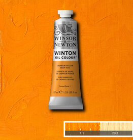Winsor & Newton Winton Oil Colours (37ml) Cadmium Yellow Deep Hue