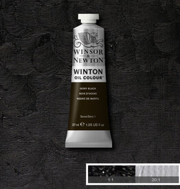 Winsor & Newton Winton Oil Colours (37ml) Ivory Black