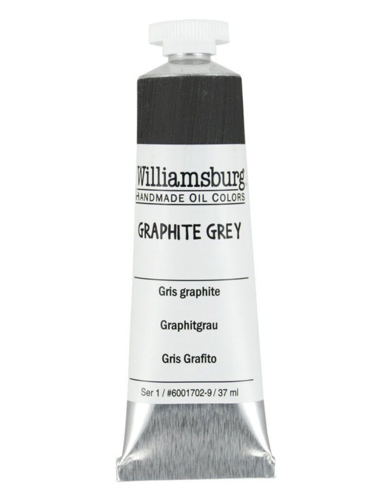 Williamsburg Handmade Oil Paints (37ml) Graphite Grey