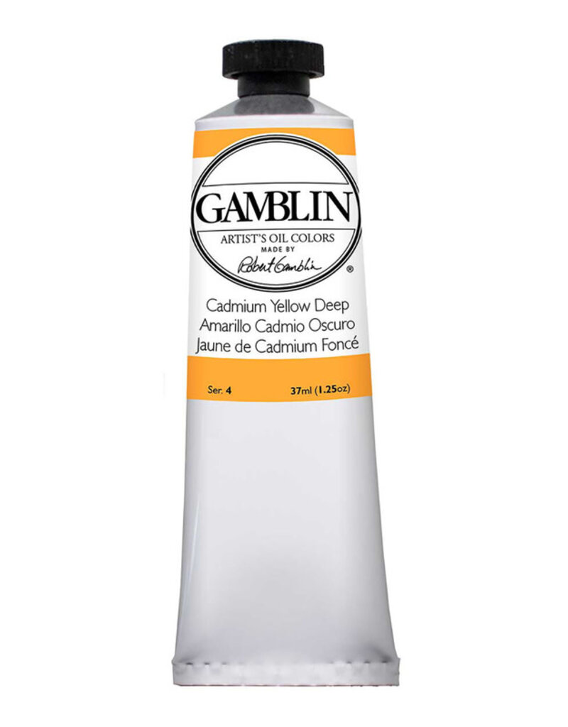 Gamblin Artist's Oil Colors (37ml) Cadmium Yellow Deep