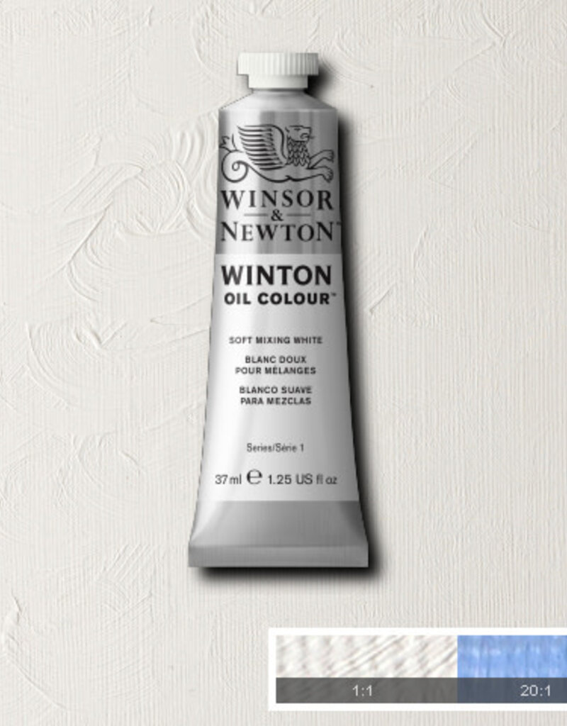 Winsor & Newton Winton Oil Colours (37ml) Soft Mixing White