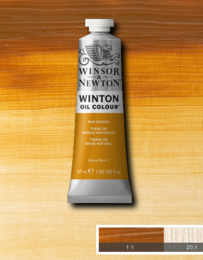 Winsor & Newton Winton Oil Colours (37ml) Raw Sienna