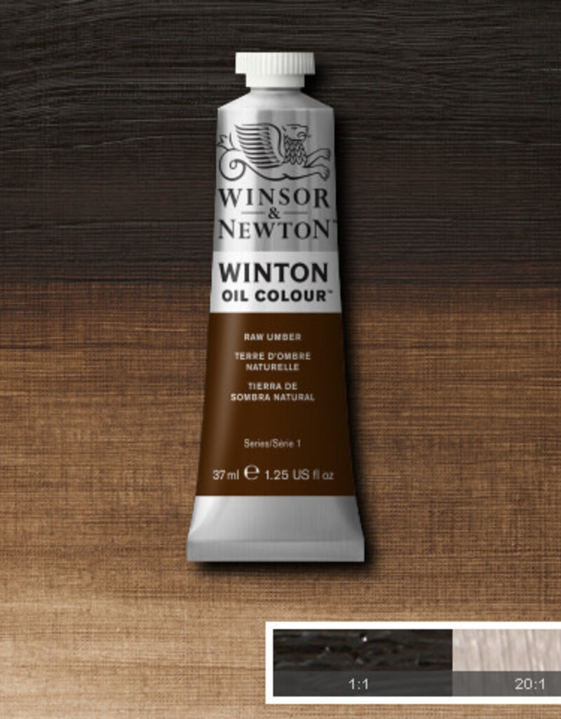 Winsor & Newton Winton Oil Colours (37ml) Raw Umber