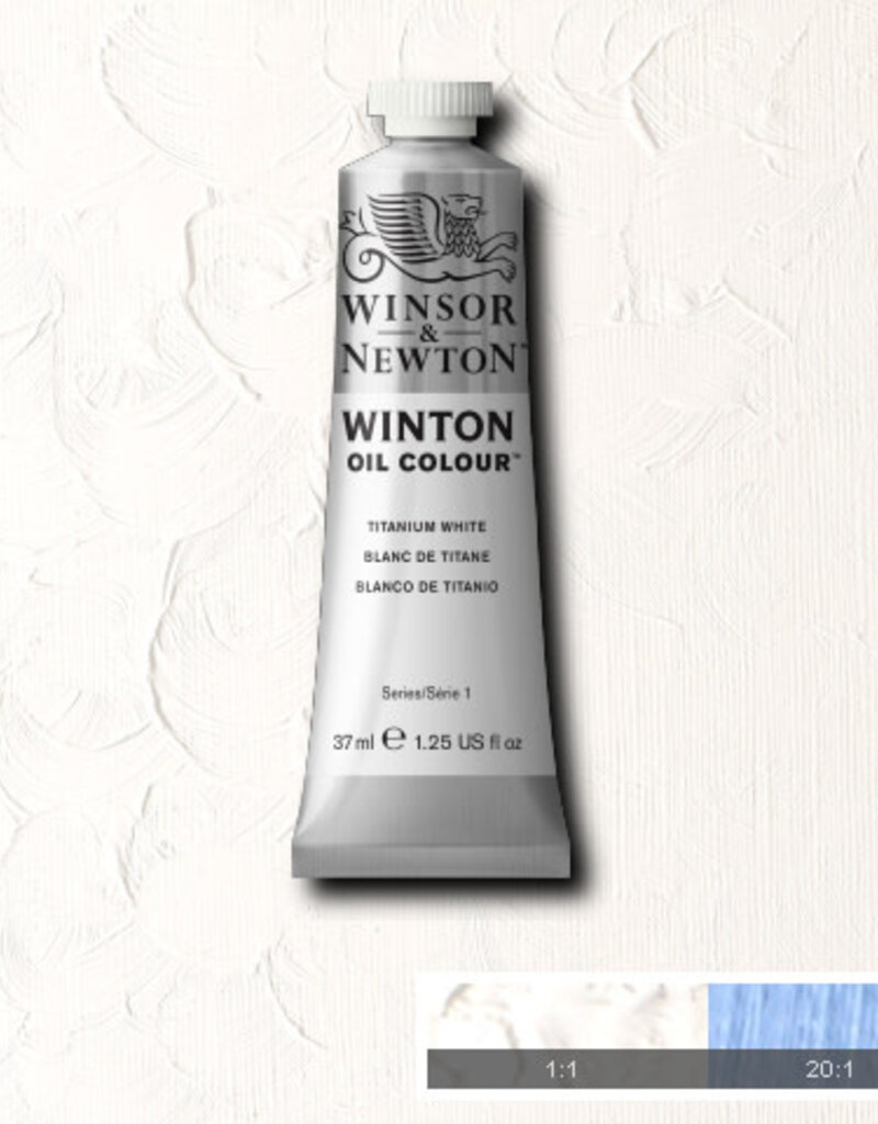 Winsor & Newton Winton Oil Colours (37ml) Titanium White