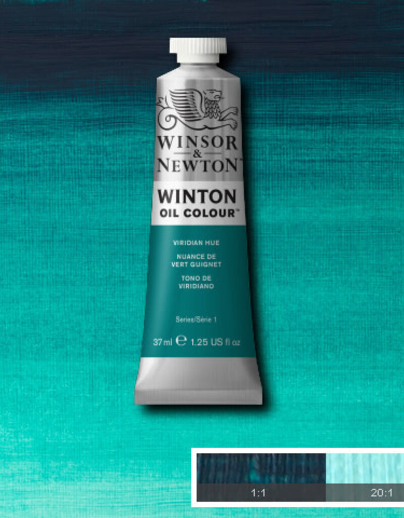 Winsor & Newton Winton Oil Colours (37ml) Viridian Hue