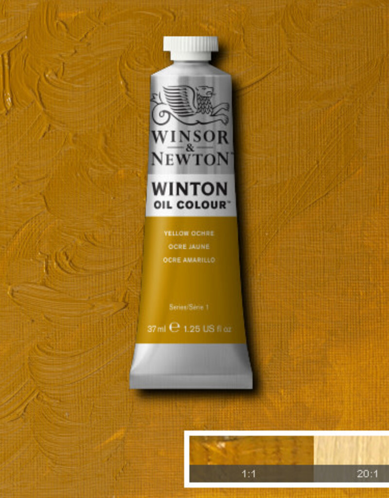 Winsor & Newton Winton Oil Colours (37ml) Yellow Ochre