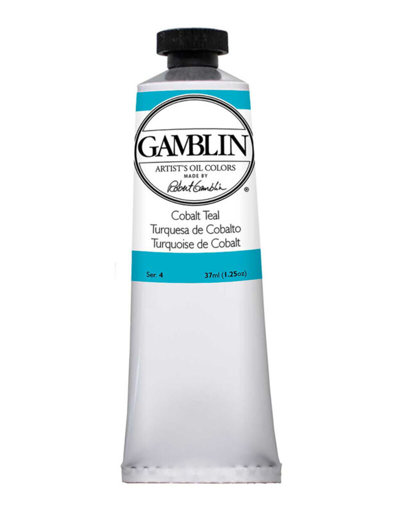 Gamblin Artist's Oil Colors (37ml) Cobalt Teal