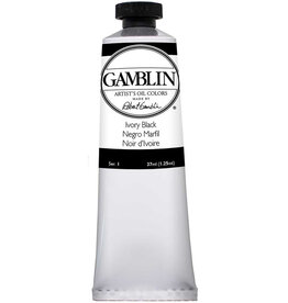 Gamblin Artist's Oil Colors (37ml) Ivory Black