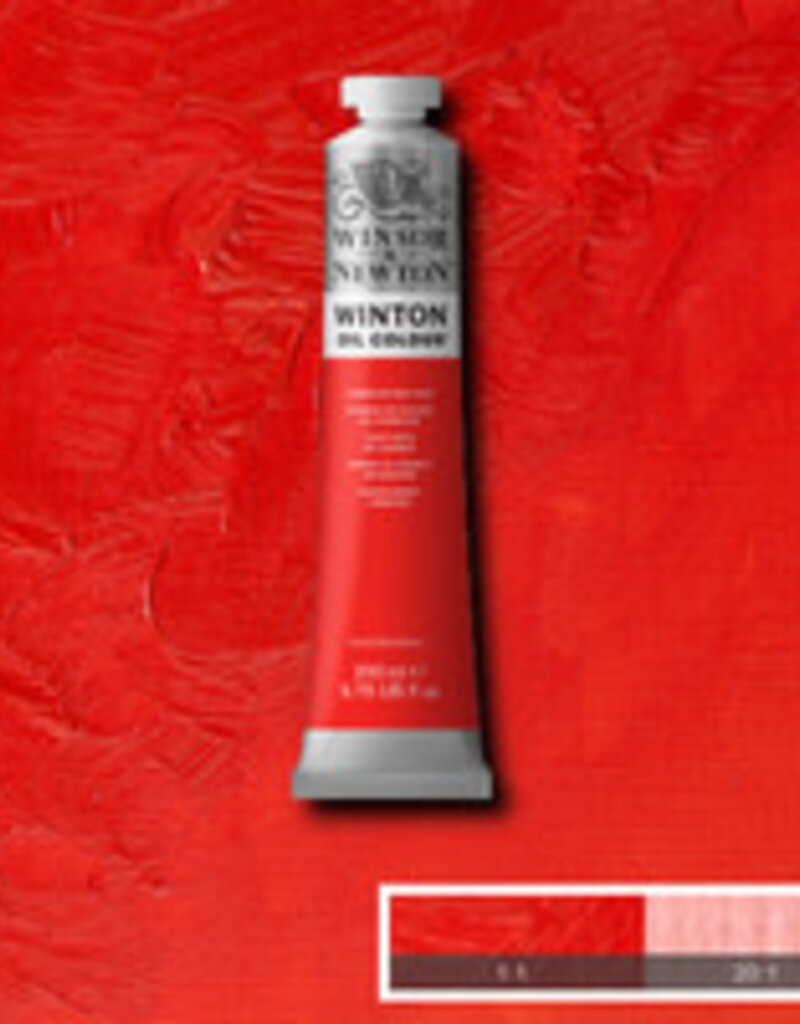 Winsor & Newton Winton Oil Colours (200ml) Cadmium Red Hue