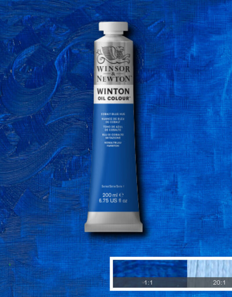Winsor & Newton Winton Oil Colours (200ml) Cobalt Blue Hue