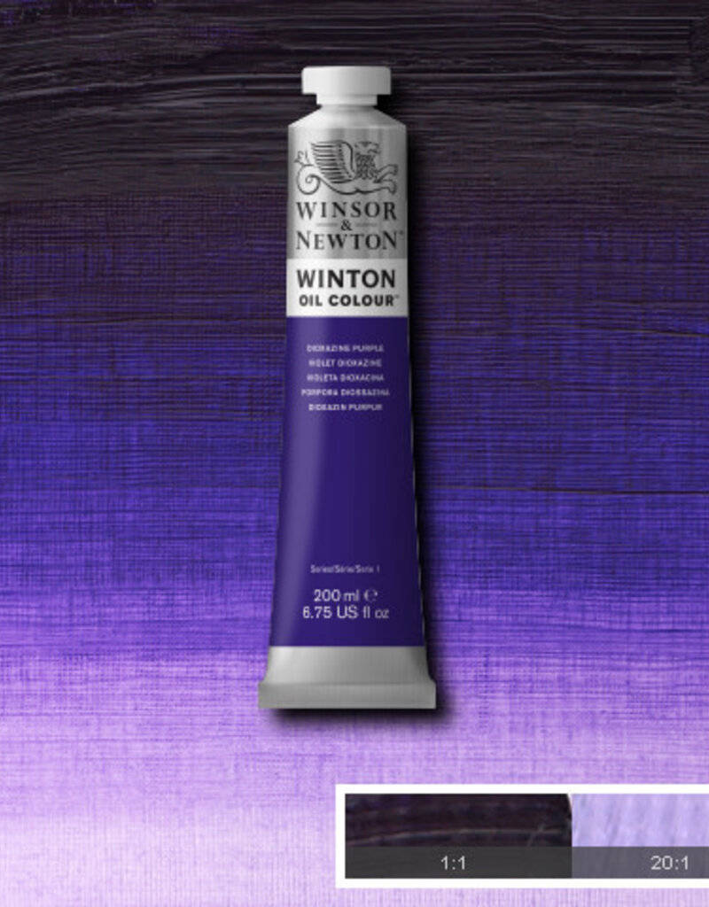 Winsor & Newton Winton Oil Colours (200ml) Dioxazine Purple