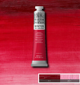 Winsor & Newton Winton Oil Colours (200ml) Permanent Alizarin Crimson