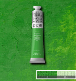 Winsor & Newton Winton Oil Colours (200ml) Permanent Green Light