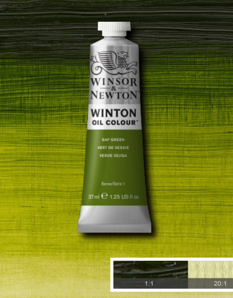 Winsor & Newton Winton Oil Colours (200ml) Sap Green